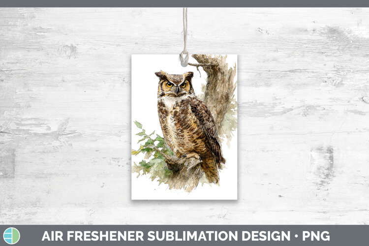 GorgeousOwls Sketch Air Freshener design.