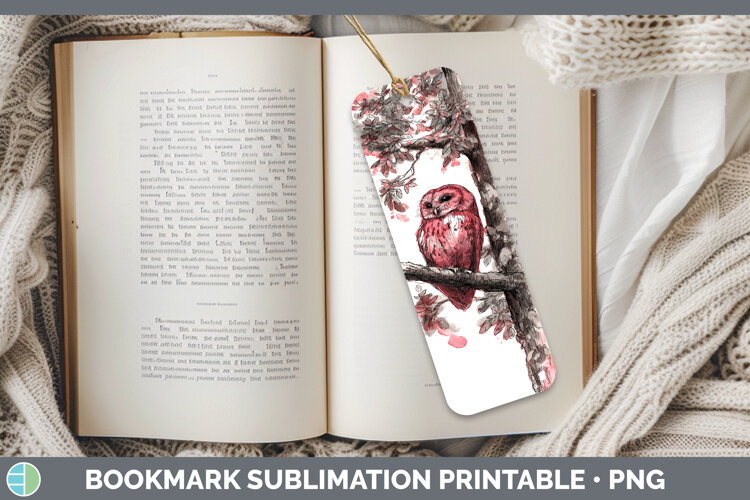 GorgeousOwls Sketch Bookmark design.