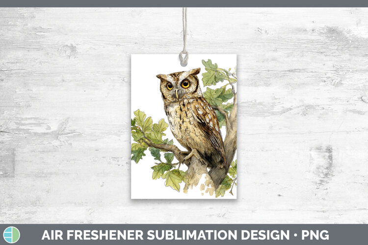 GorgeousOwls Sketch Air Freshener design.