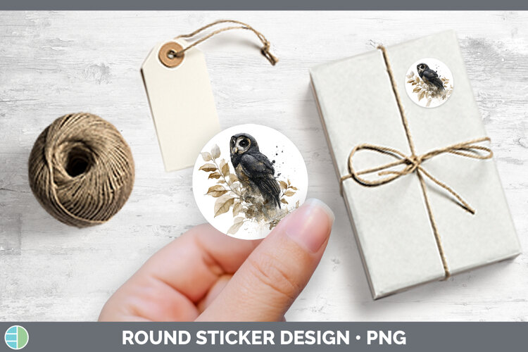 GorgeousOwls Sketch Stickers design.