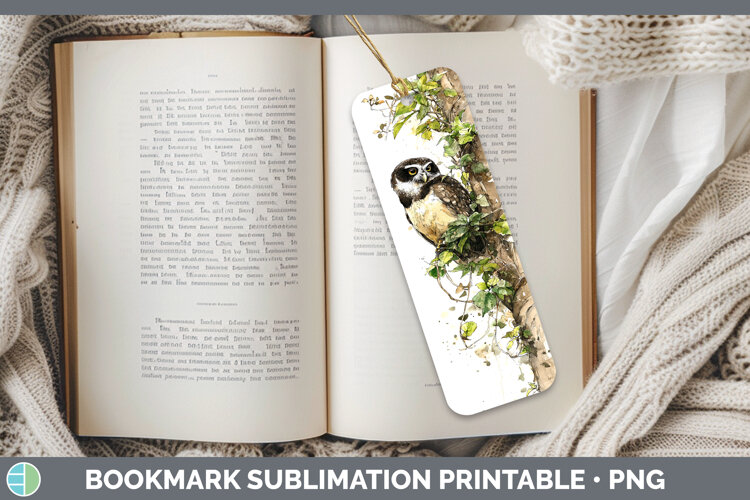 GorgeousOwls Sketch Bookmark design.
