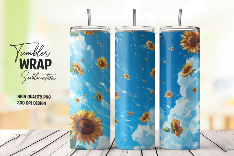 Pink Rose Blossom 20oz Tumbler Wrap