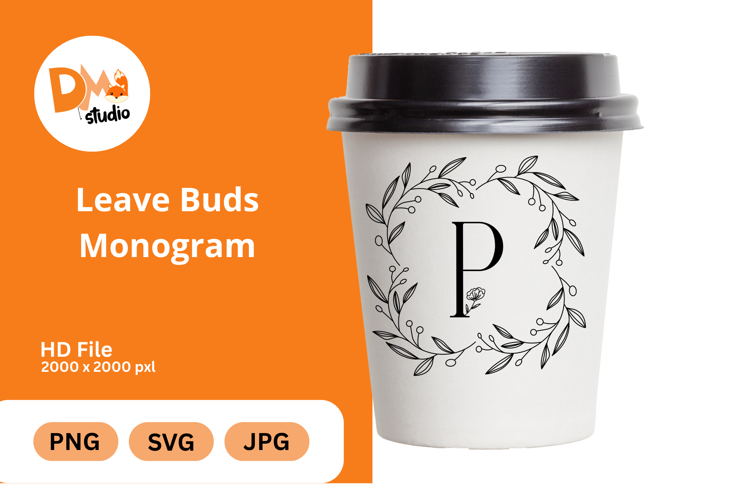 Leave Buds Monogram