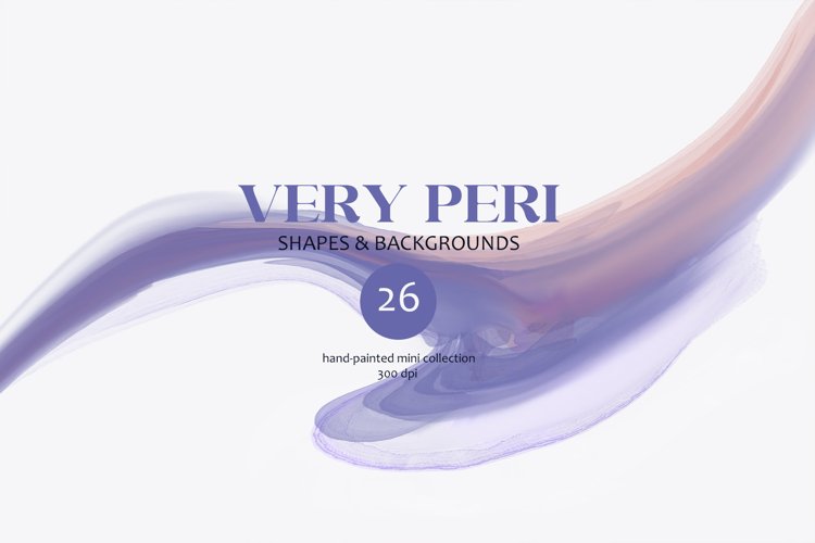 Purple trendy abstract shapes