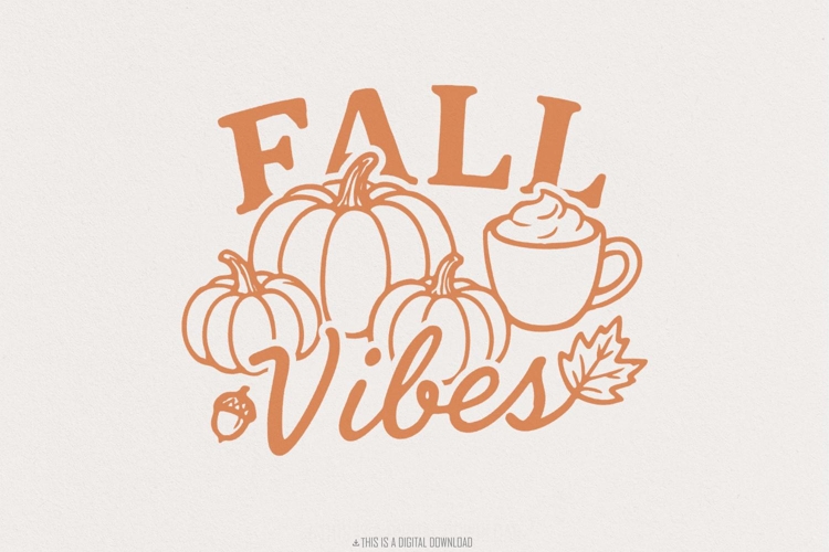 Fall Vibes SVG Image 2