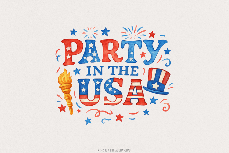 Red White And Blue Clipart Image 22