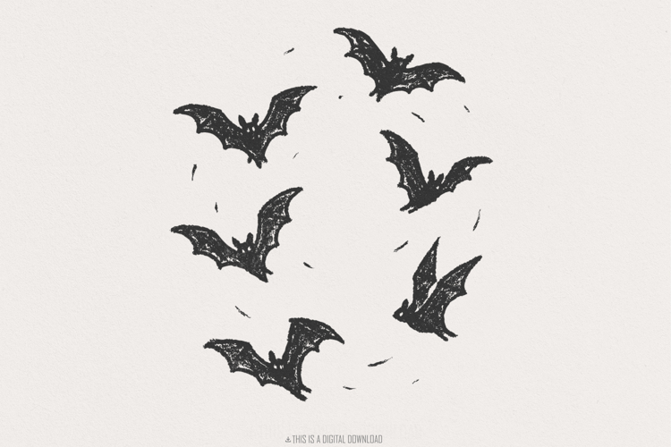 Bats Clipart Image 8