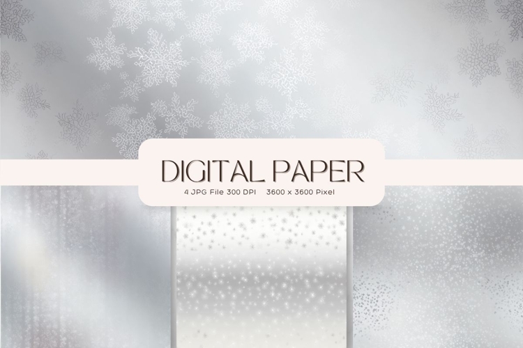 Pearl Hologram Background Texture Ombre Digital Paper_3