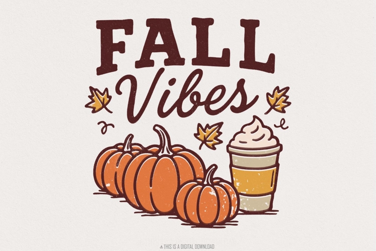 Fall Vibes SVG Image 3