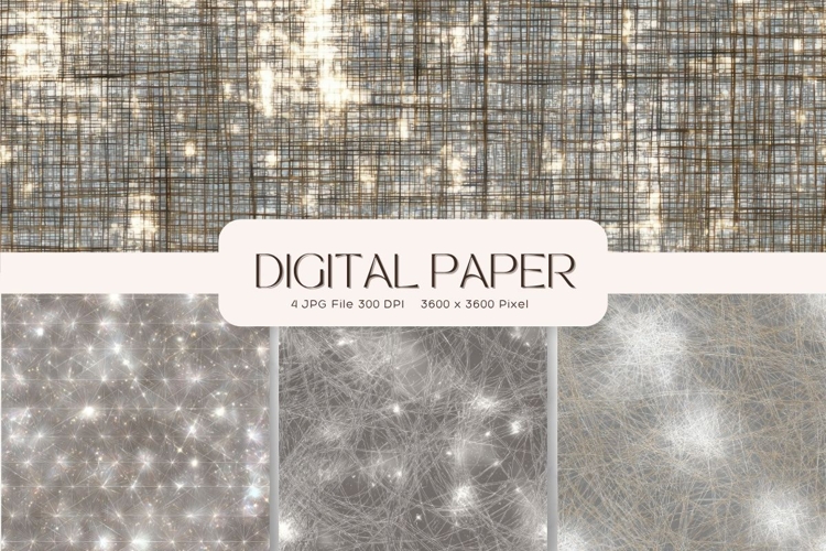 Pearl Hologram Background Texture Ombre Digital Paper_4