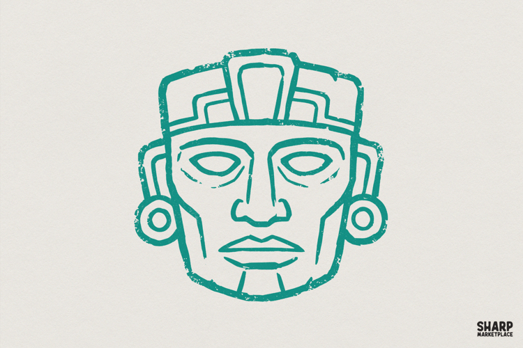 Aztec Vector Image 24