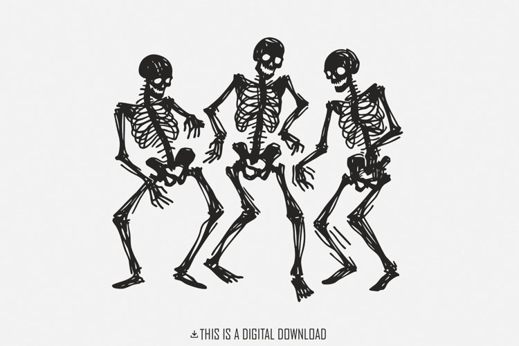 Skeletons Clipart