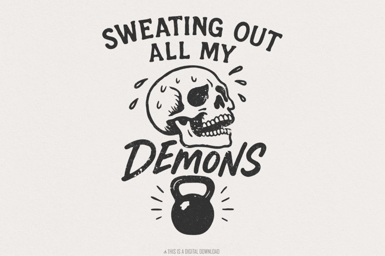 Sweating Clipart Image 7