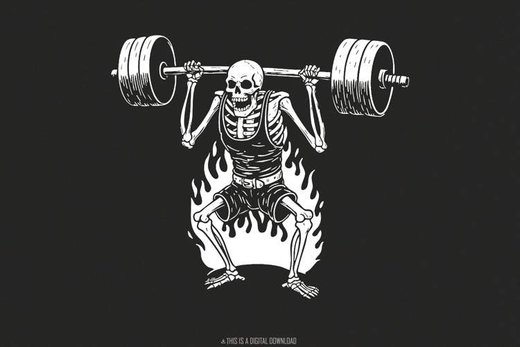 Weightlifting Clipart Image 2