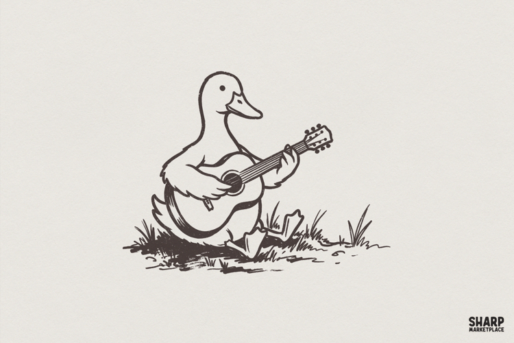Duck Illustration Image 3