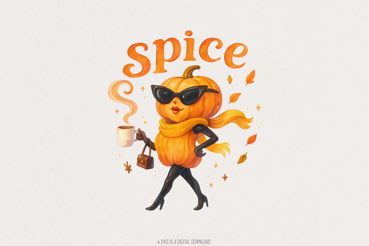 Pumpkin Spice Clipart Image 7