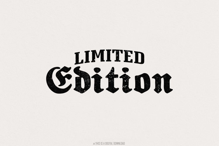 Vintage Limited Edition Svg Image 6