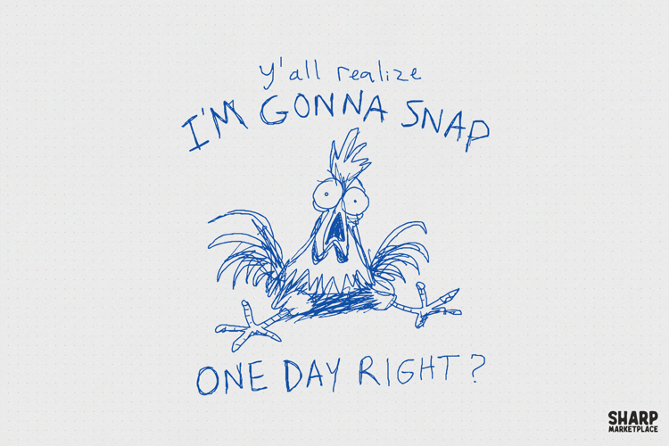Y'all Realize I'm Gonna Snap One Day Right? PNG, Trendy example image 1