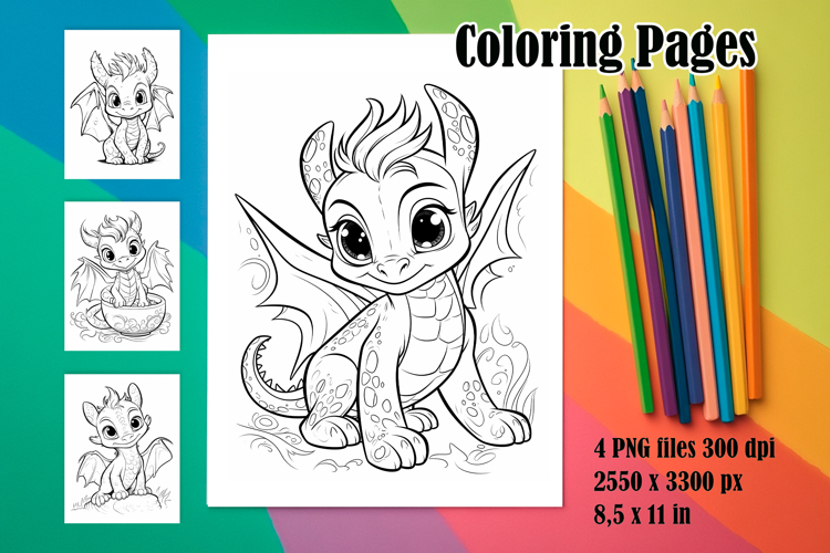 Baby Animal Coloring Pages