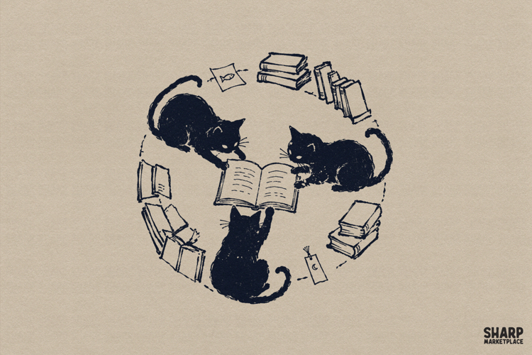 Black Cat Png Image 8