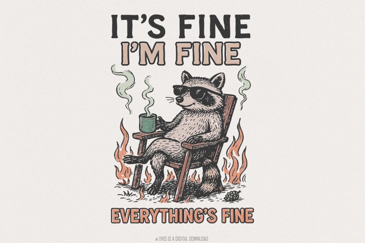 Raccoon Clipart Image 7