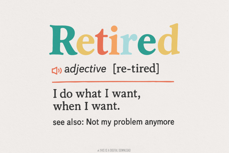 Retirement Clipart Image 6