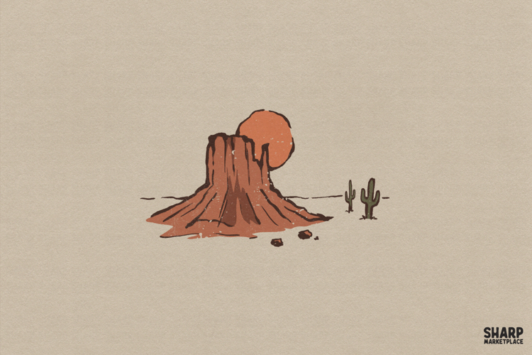 Sunset Illustration Image 10