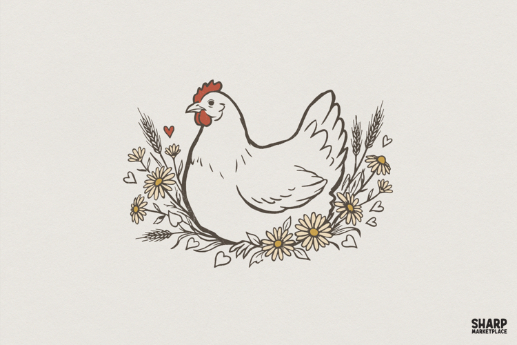 Chicken Graphic Image 7
