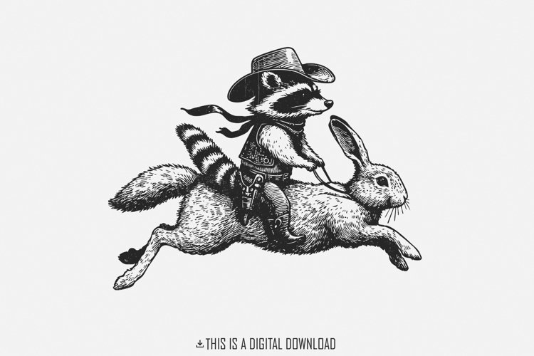 Raccoon Clipart Image 4