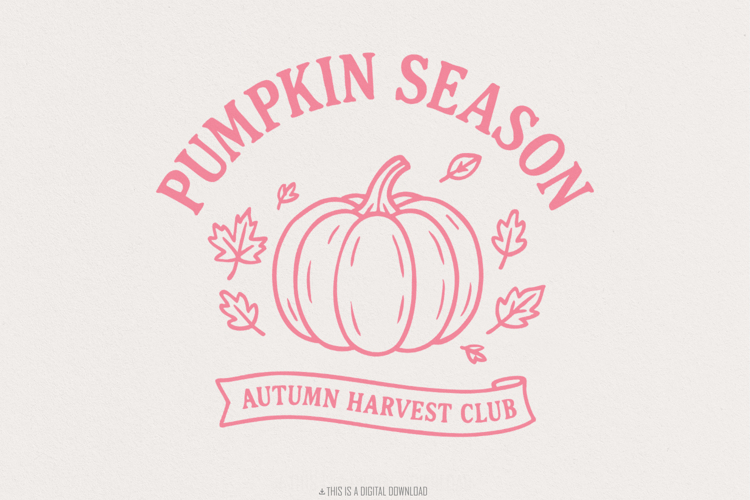 Pumpkin Season PNG, Autumn Harvest Club, Fall Shirt,