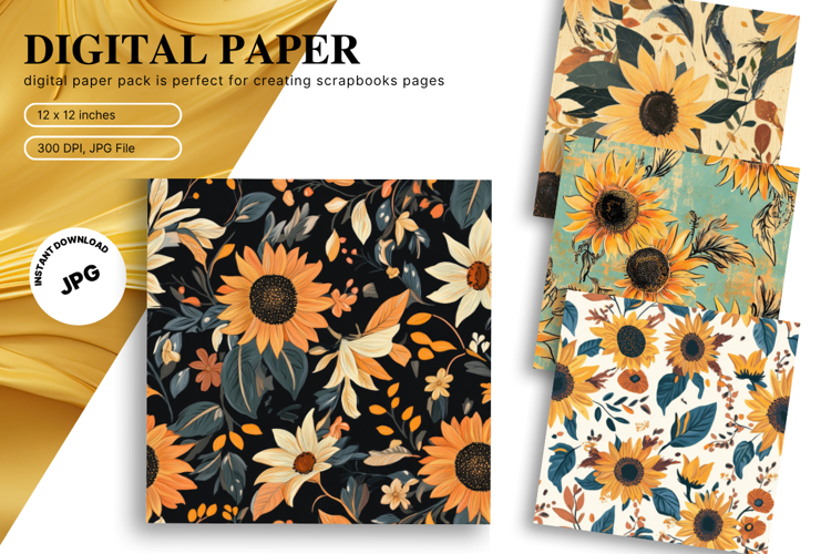 Sunflower Background Image 5