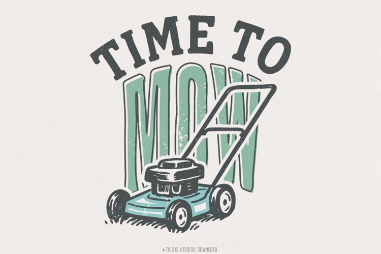 Lawn Mowing Clipart