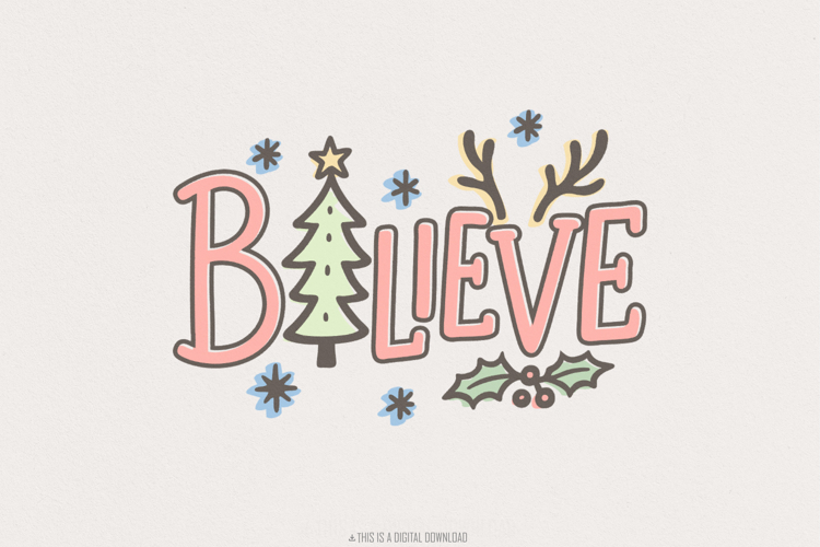 Believe Clipart Image 6