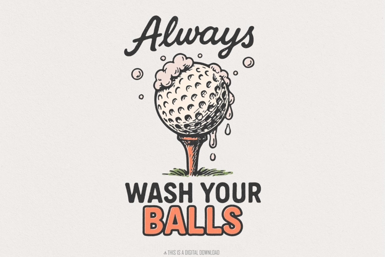 Funny Golf Clipart