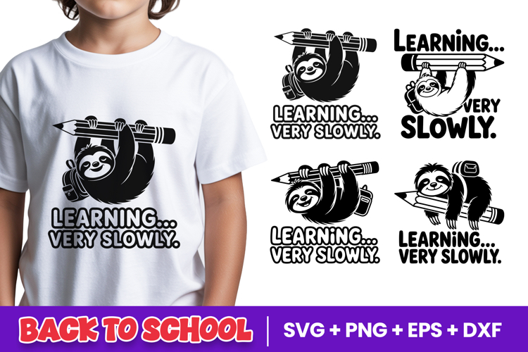 Learning Very Slowly School SVG PNG