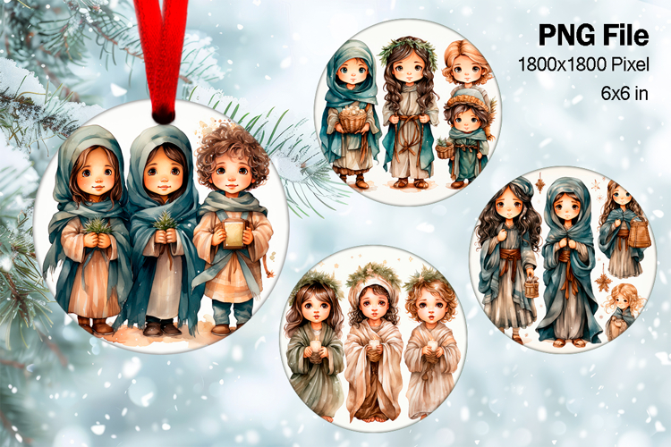 Christmas Scene Clipart Image 2