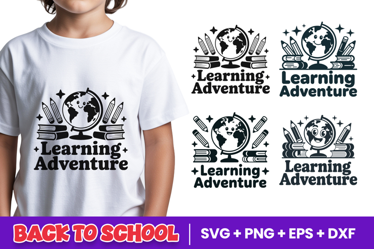 Learning Adventure School SVG PNG