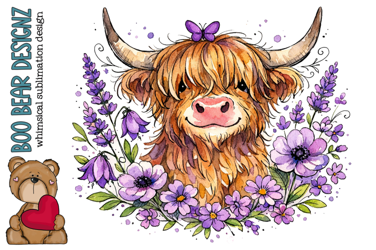 Highland Cow Clipart