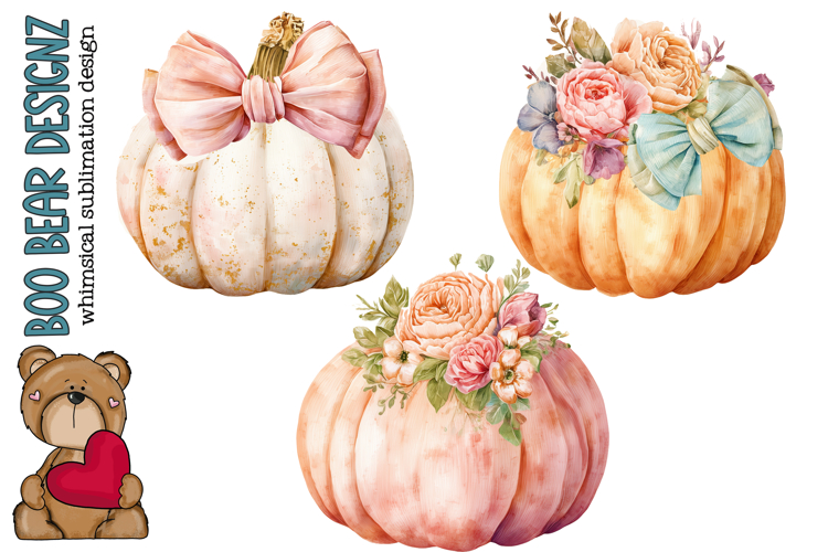 Boho Pumpkin Clipart