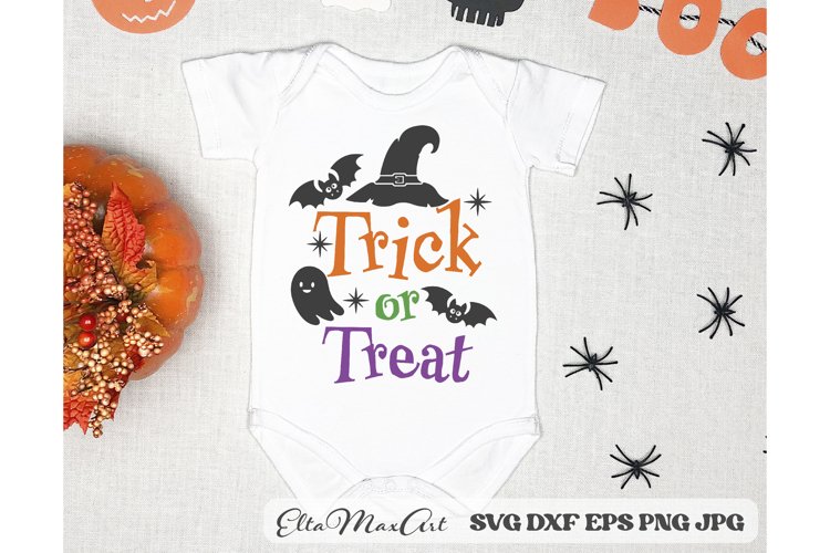 Trick or Treat SVG, Halloween Baby SVG, Halloween SVG, Baby