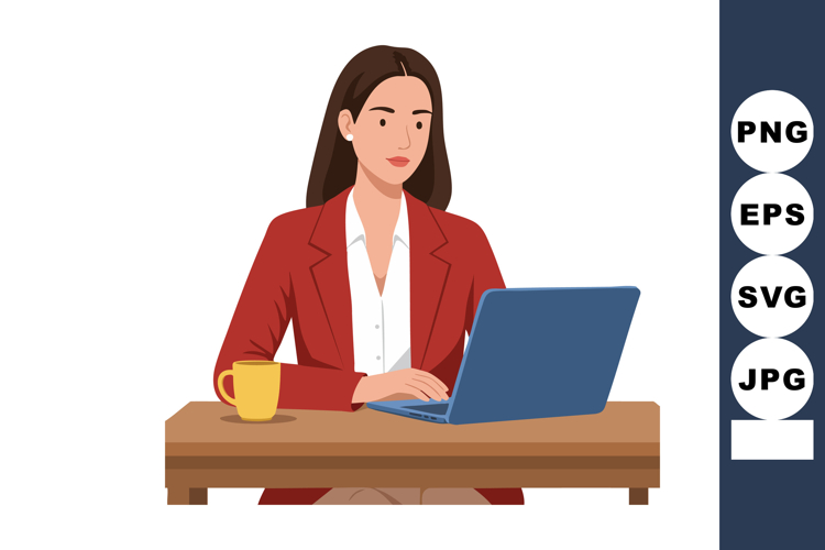 Laptop Clipart Image 23