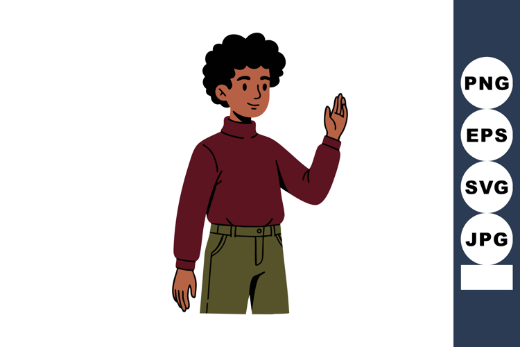 Greeting Clipart Image 9
