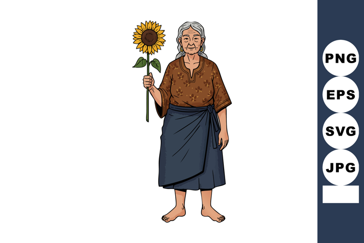 Sunflower Clipart Image 17