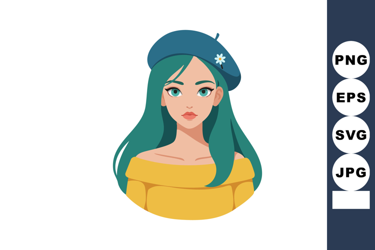 Hair Clipart Image 19