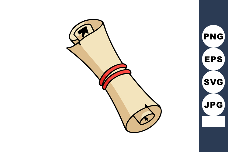 Scroll Clipart Image 17