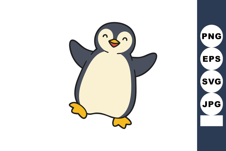 Penguin Clipart Image 23