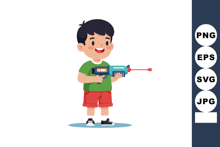 Playing Clipart Image 7