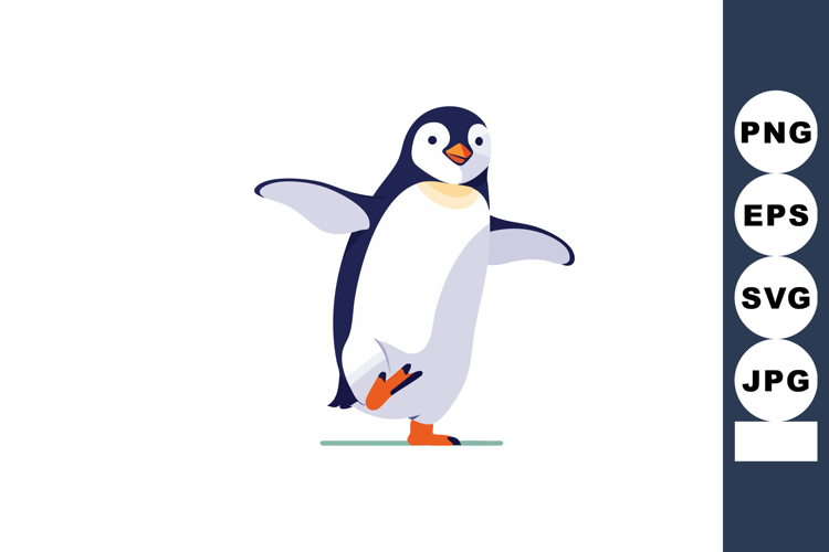 Penguin Clipart Image 22