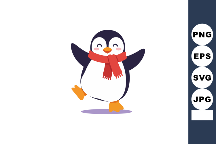 Penguin Clipart Image 20