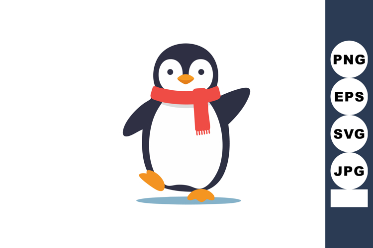 Penguin Clipart Image 18